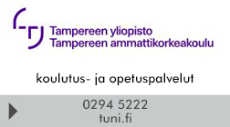 Tampereen ammattikorkeakoulu TAMK / Tampereen Yliopisto (Tampereen Korkeakoulusäätiö sr) logo